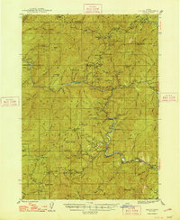 Galice 1948 topographic map preview