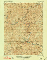 Galice 1948 topographic map preview
