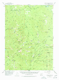 Garwood Butte 1956 topographic map thumbnail