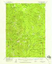 Garwood Butte 1956 topographic map thumbnail