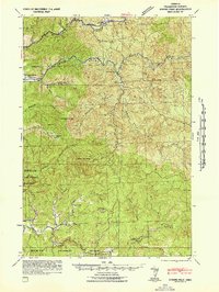 Ginger Peak topographic map thumbnail