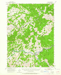 Glide 1954 topographic map thumbnail