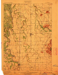 Halsey 1912 topographic map preview