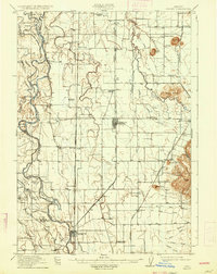 Halsey 1912 topographic map preview
