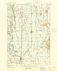 Halsey 1912 topographic map preview