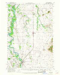 Halsey 1957 topographic map preview