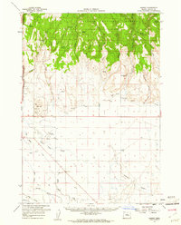 Harney 1959 topographic map thumbnail