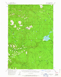 High Rock 1956 topographic map thumbnail