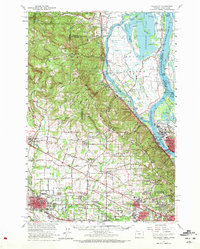 Hillsboro 1961 topographic map thumbnail