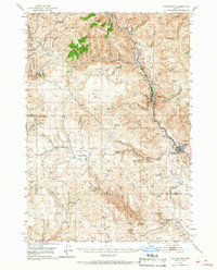 Huntington 1951 topographic map thumbnail