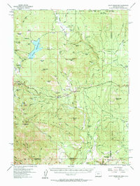 Hyatt Reservoir 1955 topographic map thumbnail