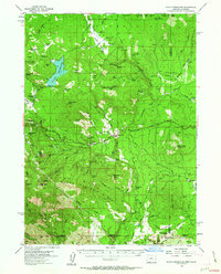 Hyatt Reservoir 1955 topographic map thumbnail