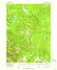 Hyatt Reservoir 1955 topographic map thumbnail