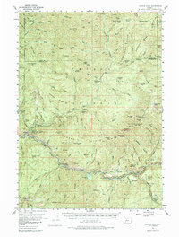 Illahee Rock 1955 topographic map thumbnail
