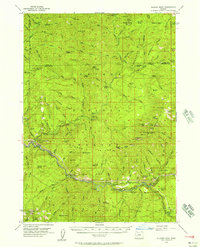 Illahee Rock 1955 topographic map thumbnail