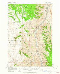 Imnaha 1954 topographic map thumbnail