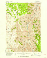 Imnaha 1954 topographic map thumbnail