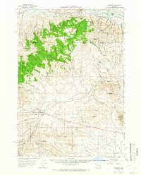 Ironside 1964 topographic map thumbnail
