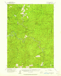 Ivers Peak 1955 topographic map preview