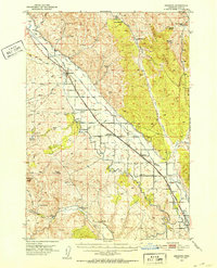 Jamieson 1950 topographic map thumbnail
