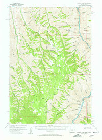 Kernan Point 1954 topographic map preview