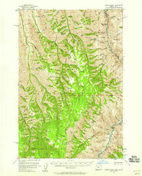 Kernan Point 1954 topographic map thumbnail