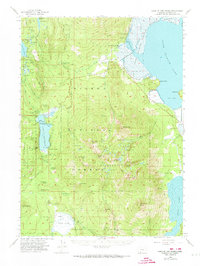 Lake of the Woods topographic map thumbnail