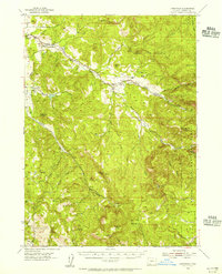 Lakecreek 1954 topographic map thumbnail