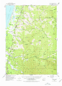 Langlois 1954 topographic map preview