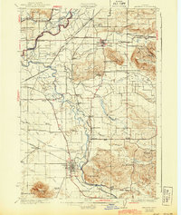 Lebanon 1924 topographic map thumbnail