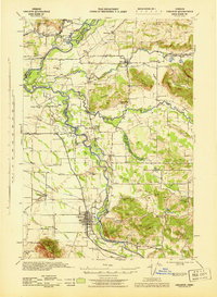 Lebanon 1944 topographic map thumbnail