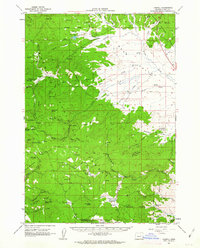 Logdell 1961 topographic map thumbnail