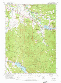 Lowell 1955 topographic map thumbnail