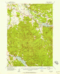 Lowell 1955 topographic map preview