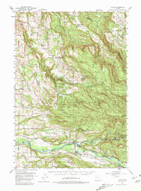 Lyons 1951 topographic map preview