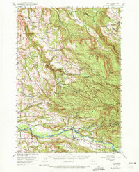 Lyons 1951 topographic map preview