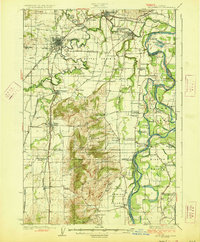 Mc Minnville 1926 topographic map thumbnail