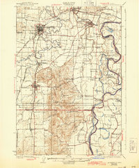 Mc Minnville 1926 topographic map thumbnail