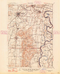 Mc Minnville 1926 topographic map thumbnail
