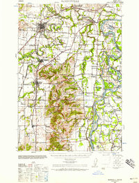 McMinnville 1940 topographic map thumbnail