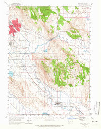 Merrill 1957 topographic map thumbnail