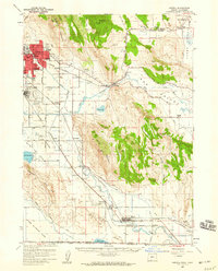 Merrill 1957 topographic map preview