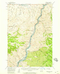 Mineral 1957 topographic map preview