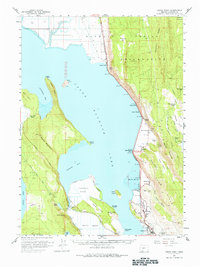 Modoc Point 1957 topographic map preview