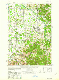 Molalla 1939 topographic map preview