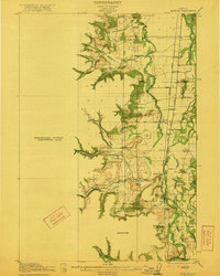 Monroe 1922 topographic map preview