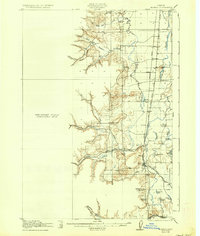 Monroe 1922 topographic map preview