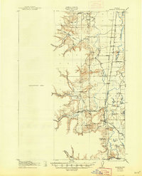 Monroe 1922 topographic map preview