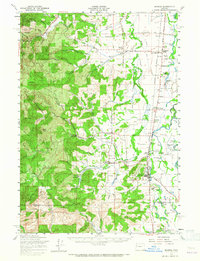 Monroe 1957 topographic map preview