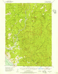 Mt. Emily 1954 topographic map thumbnail